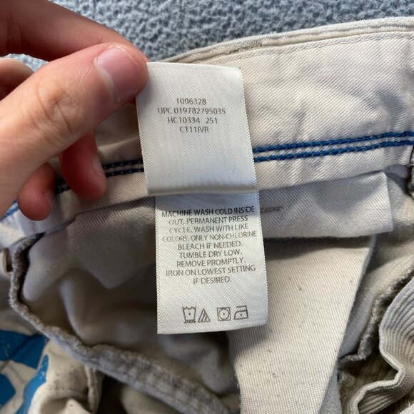 LK Life Made Simple Corduroy Pants Men's Size 34X32 Straight Leg Flat Front - Picture 8 of 14